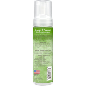 Tropiclean Papaya & Coconut Waterless Pet Shampoo, 7.4-oz