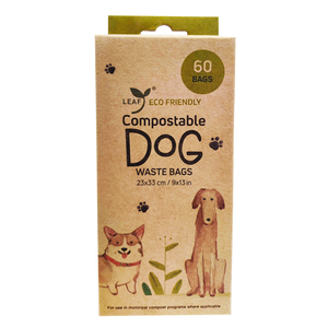 Leaf Sacs à déchets pour chiens compostables.
