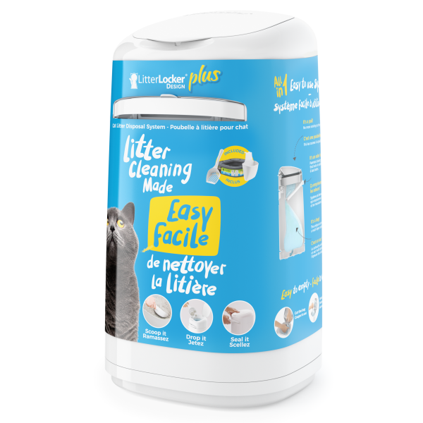 Litterlocker Design Plus Poubelle À Litière Pour Chat