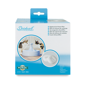 PetSafe Drinkwell Foam Filter for 360 Plastic fountains, 2-pk