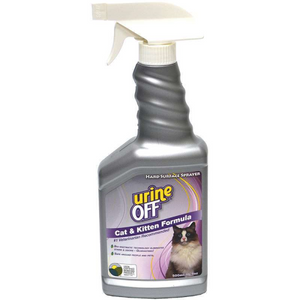 Urine-Off Formule avec pulvérisateur pour chats et chatons, 500 mL