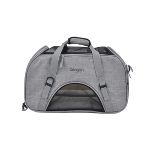 Bergan Sac de transport Dog Comfort pour animaux, Gris, Grand