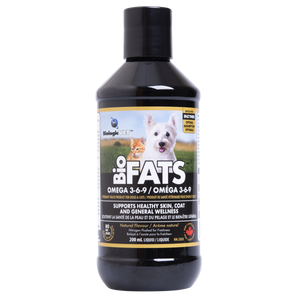 BiologicVet BioFATS Omega 3-6-9 Cat & Dog Supplement