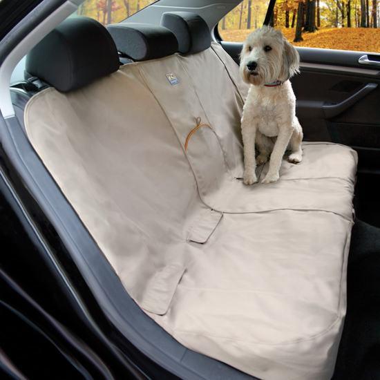 Kurgo Extended Wander Bench Car Seat Cover, Hampton Sand