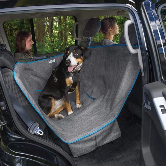Kurgo Dog Half Hammock, Heather Grey