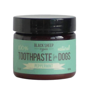 Black Sheep Organics Peppermint Toothpaste for Dogs, 2-oz