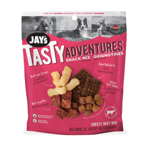 Jay's Tasty, Gâteries Pour Chien, Grignotines Boeuf Au Fromage
