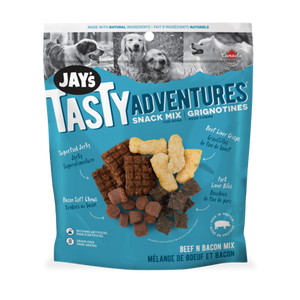 Jay's Tasty, Gâteries Pour Chien, Grignotines Boeuf & Bacon