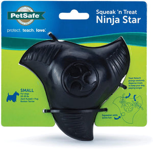 PetSafe Squick 'n Treat Ninja Star Dog Toy