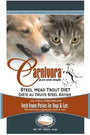 Carnivora Truite arc-en-ciel entière surgelée pour chat et chien