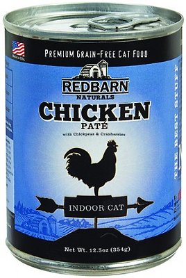 Redbarn Naturals Chicken Pate Indoor Grain-Free Canned Cat Food