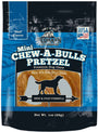 Redbarn Chew-A-Bulls Mini Bretzel saveur boeuf friandise pour chiens, 1 pièce