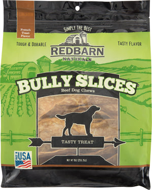 Redbarn Naturals Bully Slices Goût Pain Perdu Friandises pour chiens au boeuf, 9 oz