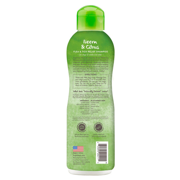 Tropiclean Neem & Citrus Flea & Tick Relief Dog Shampoo