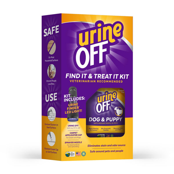 Urine Off Find it Treat It Kit for Dogs & Puppies