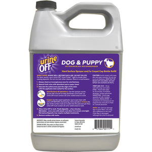 Urine Off Détachant et Désodorisant pour Chiens et Chiots, 1 gal