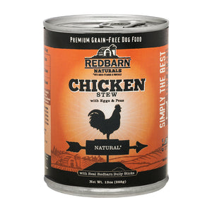 Redbarn Naturals Ragoût de poulet Sans céréales Nourriture en conserve pour chiens