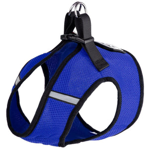 Dogline Boston Nylon Mesh Step-In Dog Harness, Royal Blue