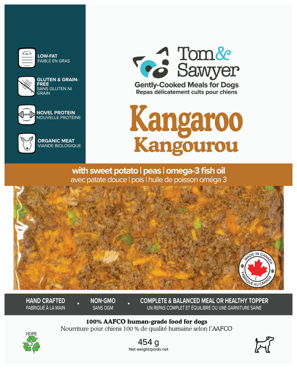 Tom&Sawyer Kangaroo Frozen Dog Food