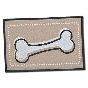 Loving Pets Bella Fashion Coastal Bone Dog Mat