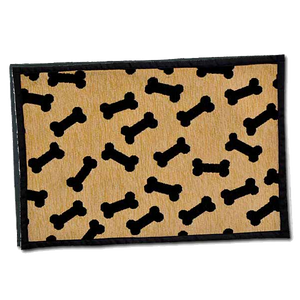 Loving Pets Bella Fashion Dancing Bones Chenille Dog Mat