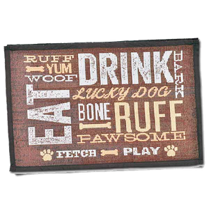 Bella Fashion Day Expressions Dog Mat