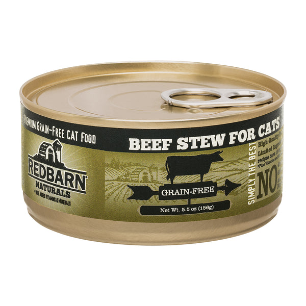 Redbarn Naturals Beef Stew Grain-Free Canned Cat Food