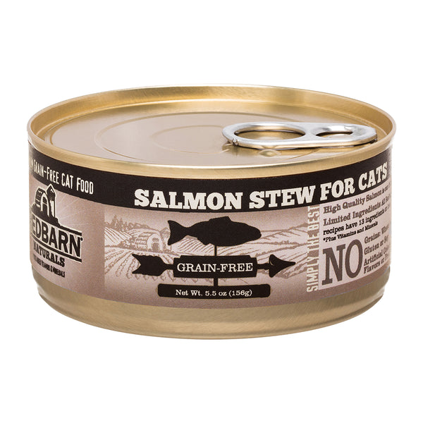 Redbarn Naturals Saumon Pâtée pour chats Sans céréales en conserve