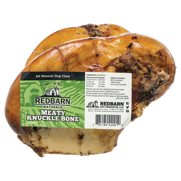 Redbarn Naturals Meaty Knuckle Bones Dog Treats
