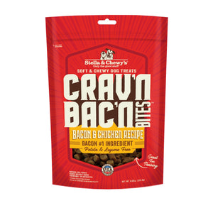 Stella & Chewy's Crav'n Bac'n Bites Friandises pour chiens Recette Bacon & Poulet