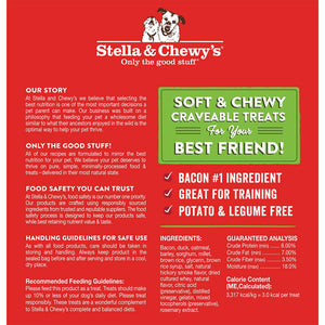 Stella & Chewy's Crav'n Bac'n Bites Friandises pour chiens Recette Bacon & Canard