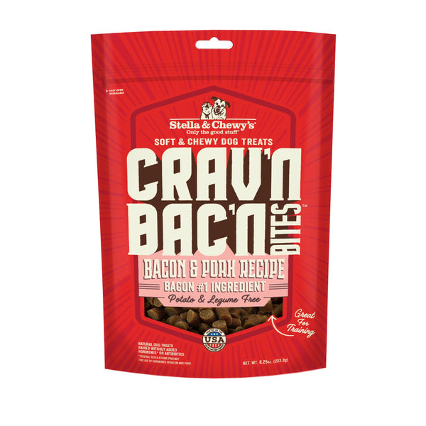 Stella & Chewy's Crav'n Bac'n Bites Friandises pour chiens Recette Bacon & Porc