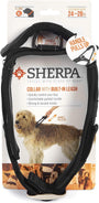 Sherpa Built-In Leash Dog Collar, Black