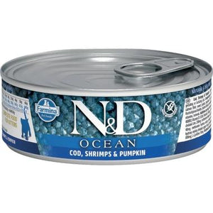 Farmina N&D Ocean Cod, Shrimp & Pumpkin Kitten Wet Cat Food