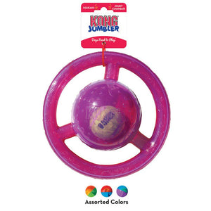 KONG Jumbler Disc Dog Toy, Assorted Colors