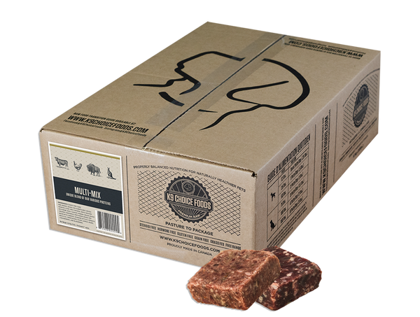 K9 Choice Multi Mix Nourriture crue congelée pour chiens