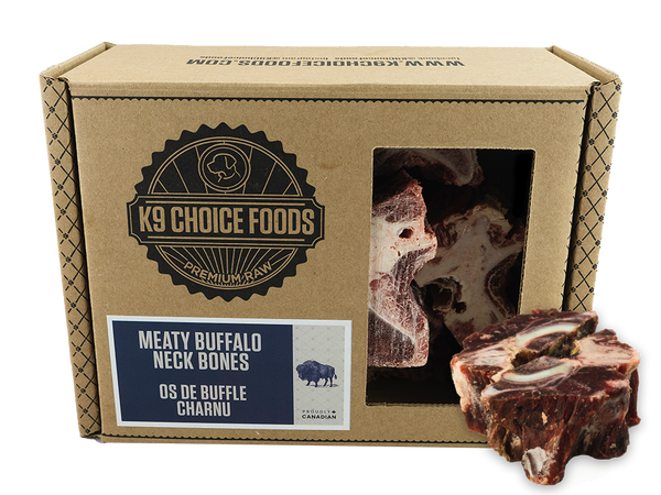 K9 Choice Friandises os de cou de buffalo pour chiens