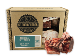 K9 Choice Friandises assortiment d'os de bœuf pour chiens