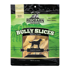 Redbarn Naturals Tranches Bully à la saveur vanille Friandises pour chiens au bœuf, 9 oz