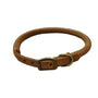 Circle T Rustic Dog Collar, Chocolate