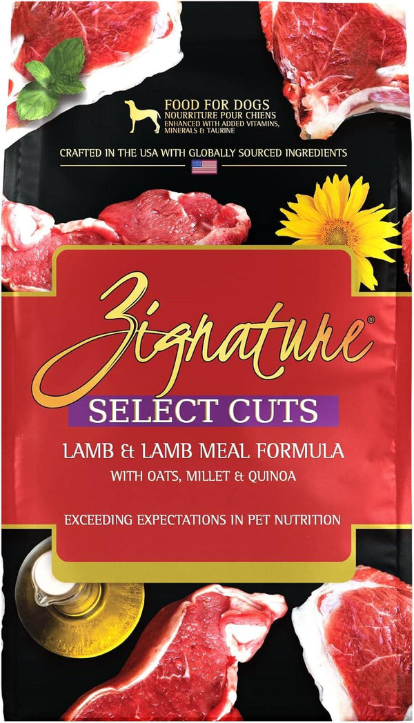 Zignature Select Cuts Lamb & Lamb Meal Formula Dry Dog Food