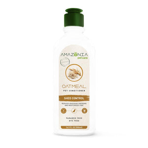 Amazonia Revitalisant Pour Chien & Chat "Oatmeal" Contrôle De La Mue, 16.9-oz