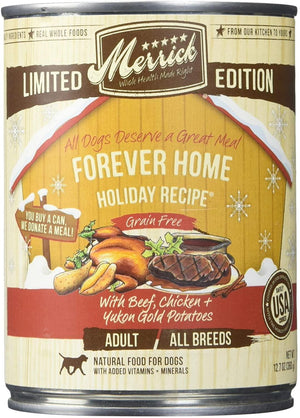 Merrick Limited Edition Forever Home Holiday Recipe Wet Dog Food