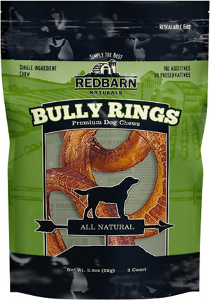Redbarn Naturals Bully Rings Dog Treats