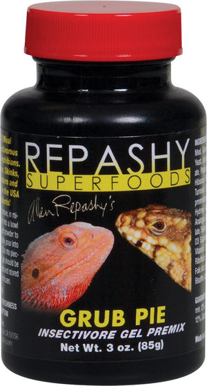 Repashy Superfoods Grub Pie Gel Premix Reptile & Amphibian Food, 3-oz bottle