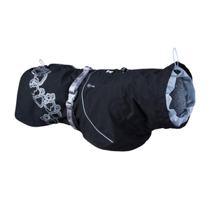 Hurtta Drizzle Coat, Dog Raincoat, Raven