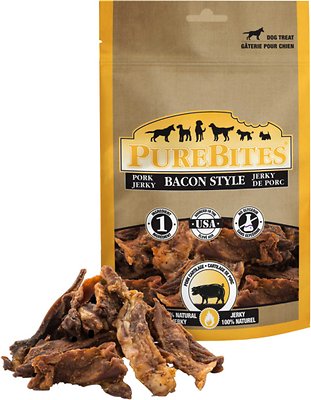 gâteries pour chiens PureBites style porc séché au bacon