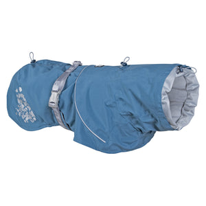 Hurtta Monsoon Coat, Dog Raincoat, Bilberry