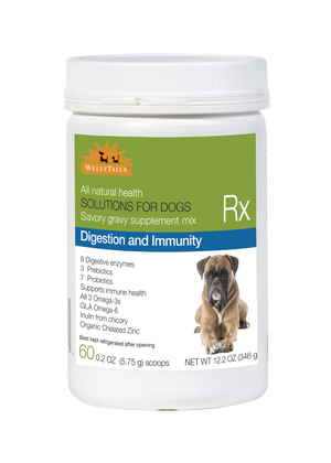 WellyTails  Digestion & Immunity Dog Supplement, 345-gram