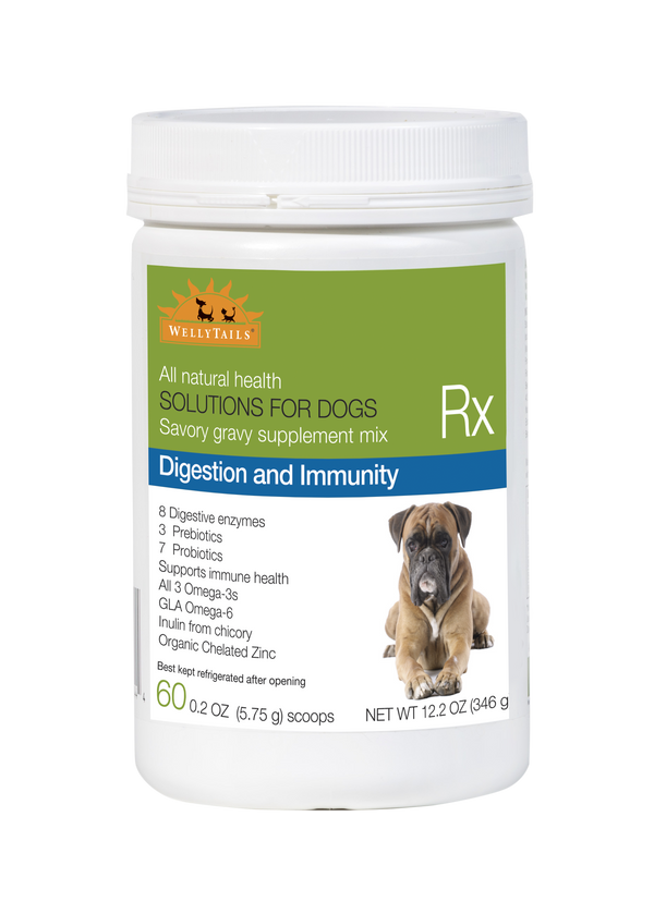 WellyTails  Digestion & Immunity Dog Supplement, 345-gram